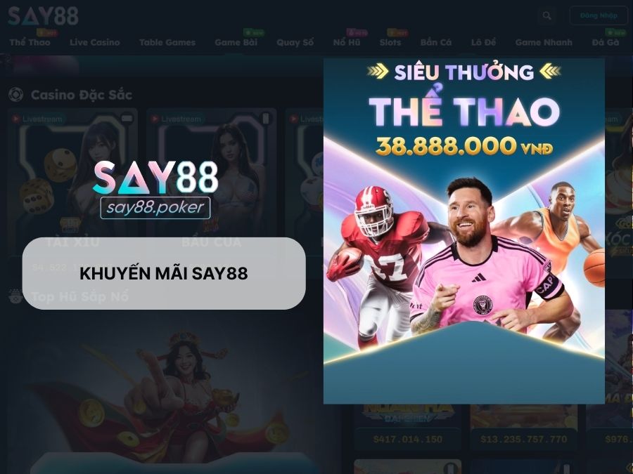 Khuyến mãi say88
