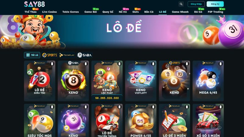 Lô đề SAY88 có gì nổi bật?